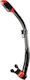 Cressi Dry Snorkel Black Red Αναπνευστήρας