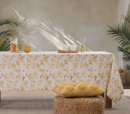Nef-Nef Homeware Sencil Yellow 140x180cm Tablecloth