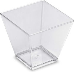 Guillin Σετ 50 Πλαστικά Κύπελλα με Χωρητικότητα 60ml