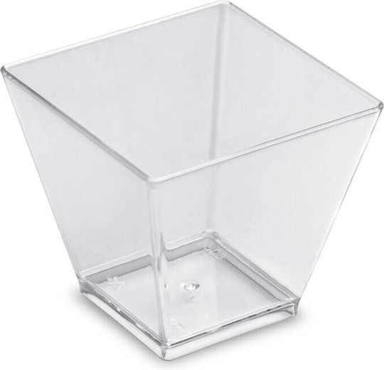 Guillin Σετ 50 Πλαστικά Κύπελλα με Χωρητικότητα 60ml