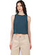 Damen Bluse Baumwolle Grün