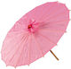 Decorative Fabric Umbrella Pink 56cm 157.002.0053.12