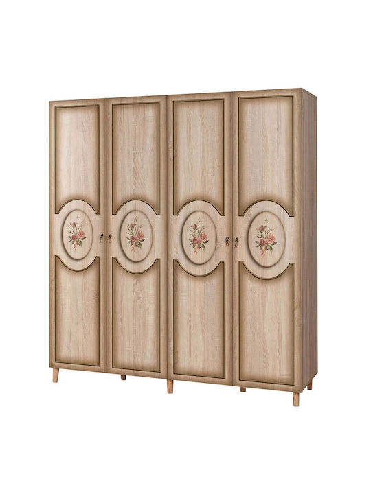 Vier-Türen-Kleiderschrank Imaj 863sph4224 180x5...