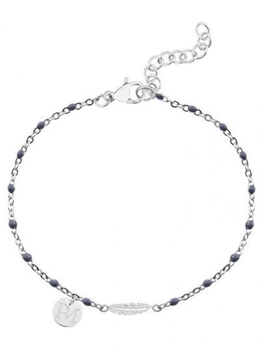Proud Mama Women's Bracelet Set with Mum Design in Steel 16cm