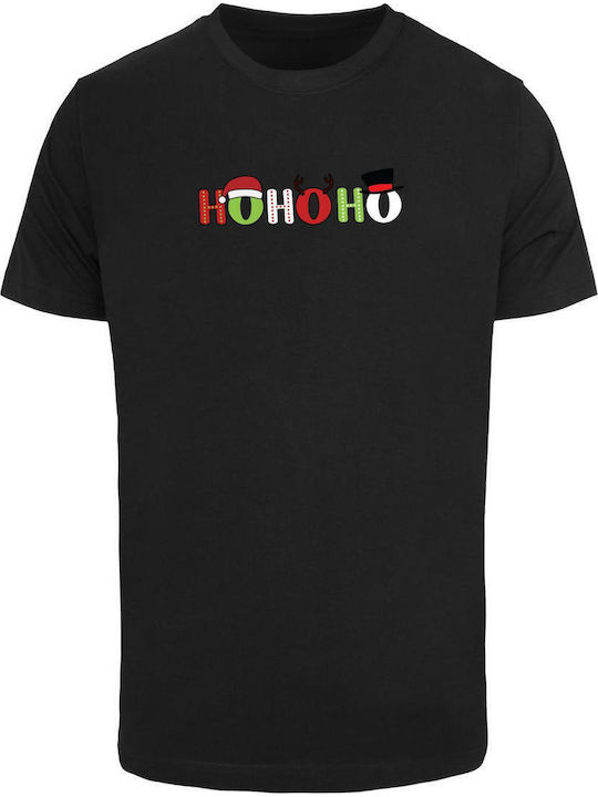 Christmas Ho Ho Ho T-shirt Black