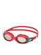 Speedo Swimming Goggles Adults with Anti-fog Lenses Red