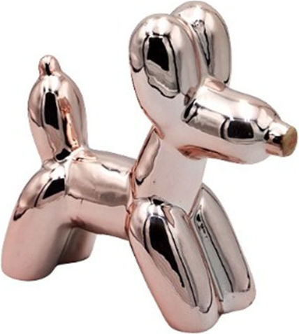 Figurină Decorativă Câine Ceramic Roz Auriu 11x4.5x10.5cm Cadou Suvenir 15392 Figurină Decorativă Câine Ceramic Roz Auriu 11x4.5x10.5cm Cadou Suvenir 15392