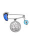 Ioannis Kosmima Child Safety Pin made of Silver