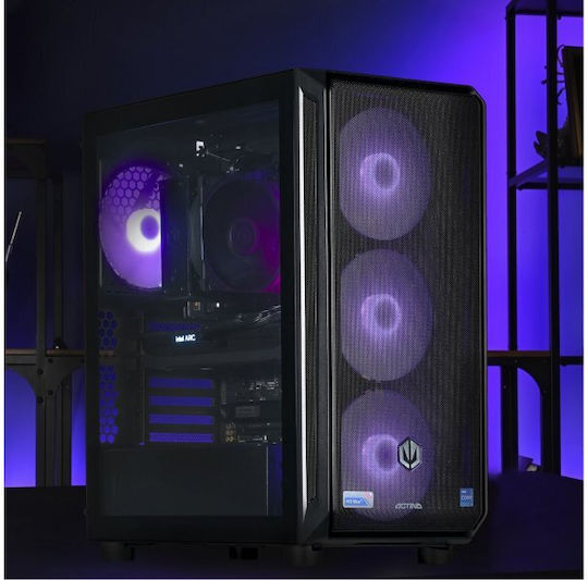 Actina Gaming Desktop PC (Ryzen 5-8400F/32GB DDR5/1TB SSD/Arc A580/Fără sistem de operare)