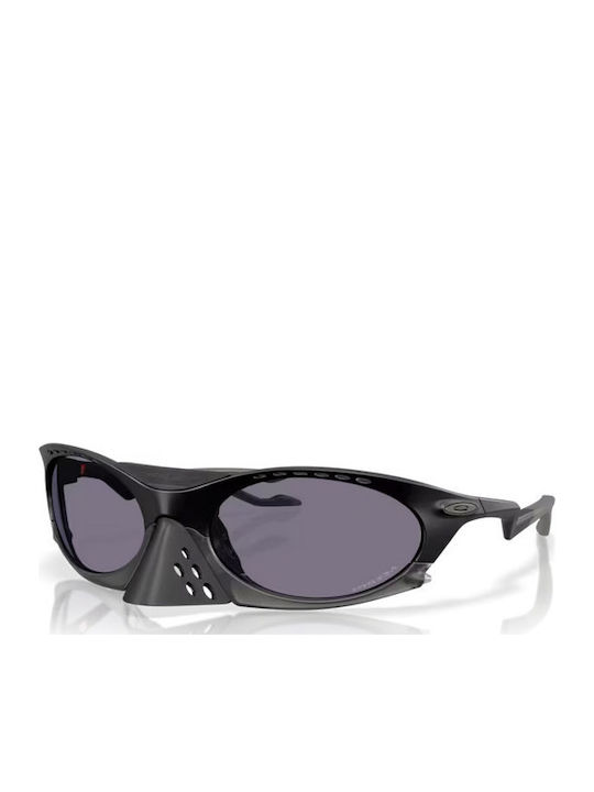 Oakley Plantaris Herren Sonnenbrille mit Schwar...