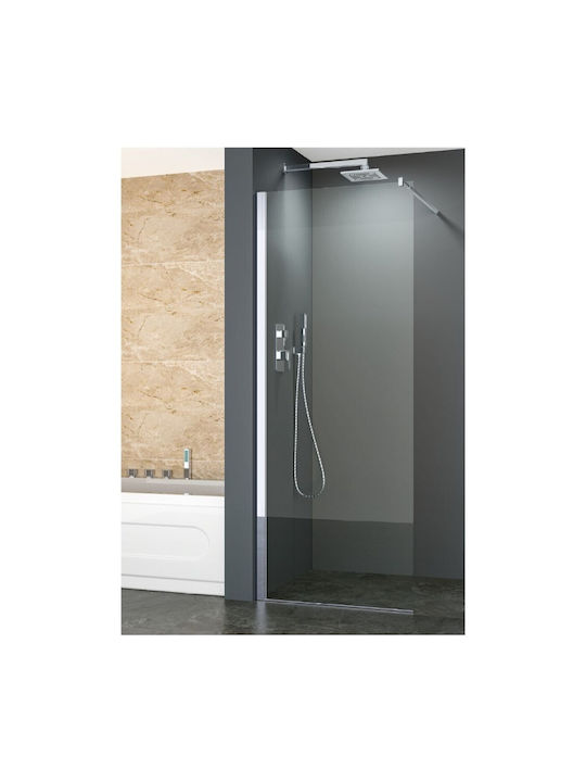 Inter Ceramic Разделител на верандата Душ с Плъзгащи се Врата 200x200см
