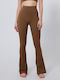 Yoga Women's Leggings High Waist Brown