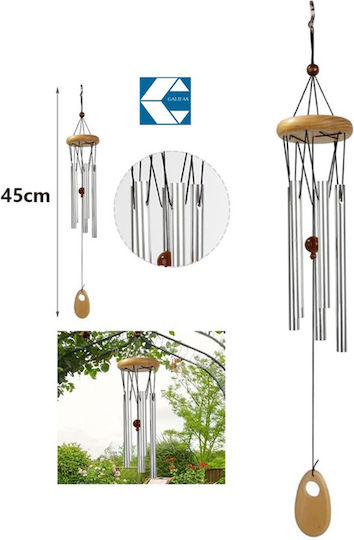 Κρεμαστό Κουδούνι Ανέμου Μελωδός 45cm Galifas 7923459 Galifas