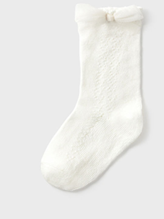 Mayoral Kids' Socks Ecru