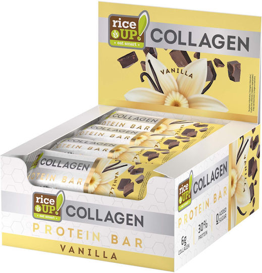 RiceUp Baton cu 30% Proteină & Aromă Vanilie 50gr