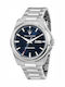 Maserati Ανδρικό Ρολόι 41mm Αυτόματο με Ασημί Μεταλλικό Μπρασελέ