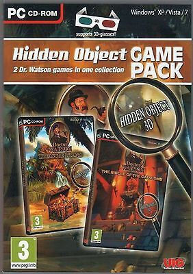 Hidden Object Game Pack: Doctor Watson 1 & 2 PC Game