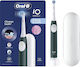 Oral-B iO Series 2 Електрическа Четка за Зъби с Таймер за Четкане, Сензор за Натиск & Калъф за Пътуване Зелена