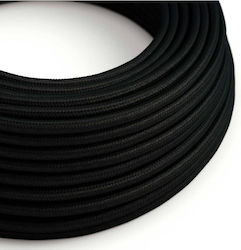 Καλώδιο Υφασμάτινο Μαύρο Στρογγυλό 2x0,75 Creative Cables 150213 Cubalux 150213 Μαύρο Καλώδιο Υφασμάτινο Μαύρο Στρογγυλό 2x0,75 Creative Cables 150213 Cubalux 150213 Μαύρο