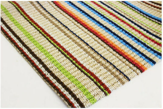 Nikotex Carpets Αντιολισθητικό Χαλί Ορθογώνιο Κρεμ 160x240cm