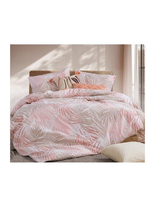 Nef-Nef Homeware Sheet Sets Queen 240x270cm. Amazon Peaches 4pcs