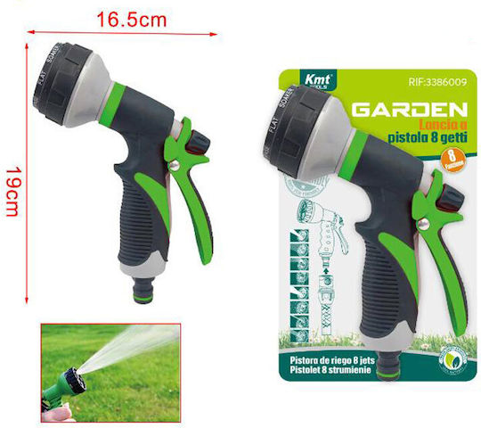 Kmt Tools Πιστόλι Ποτίσματος 8 Θέσεων 8 Position Watering Gun