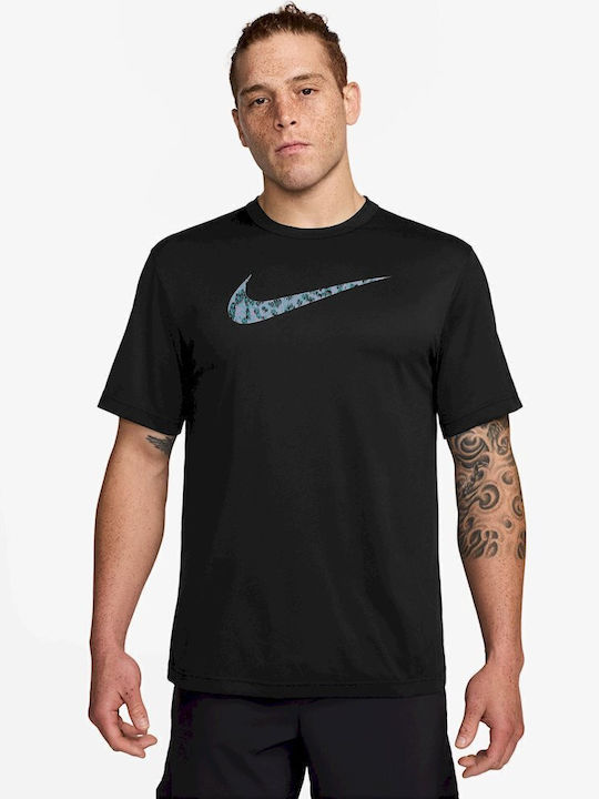 nike pro t shirt black