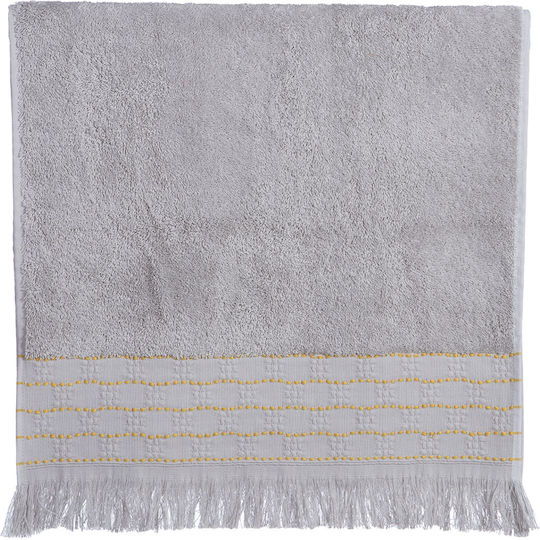 Nef-Nef Homeware Кърпа за ръце Quantro 30x50см. Сив Тегло 500гр/кв.м