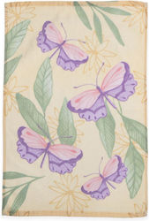 Nef-Nef Homeware Prosop de ceai din 100% Bumbac în Culoarea Galben 40x60cm