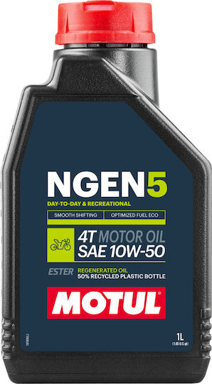 Motul Ngen5 Sintetic Ulei de motocicletă pentru motoare în patru timpi 10W-50 1lt