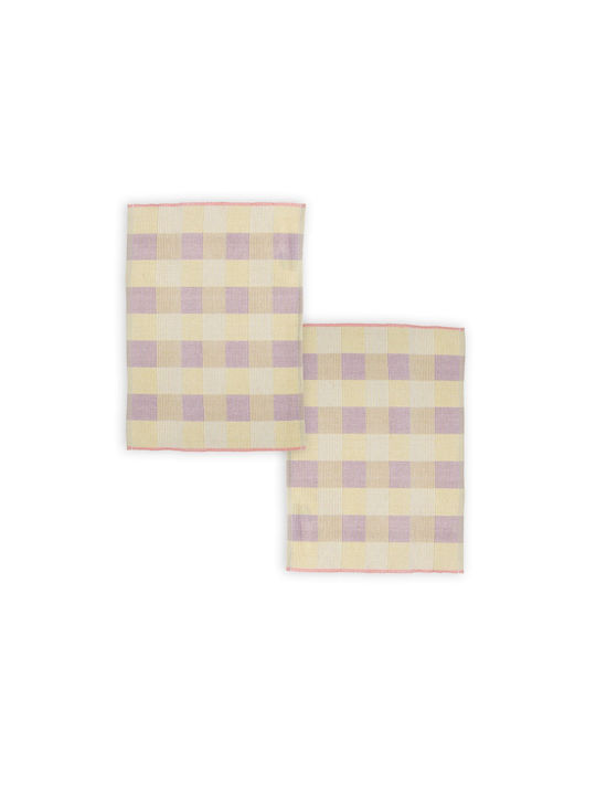 Nef-Nef Homeware Σουπλά Υφασμάτινο Μωβ 48x33cm 2τμχ Nef-Nef Homeware Σουπλά Υφασμάτινο Μωβ 48x33cm 2τμχ