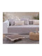 Nef-Nef Homeware Aronia Dreisitzer-Sofa Wurf Jacquard 170x300cm Beiges