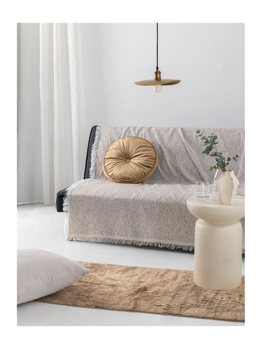Palamaiki Katia Armchair Throw 180x180cm Brown