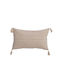 Nef-Nef Homeware Μαξιλάρι Καναπέ Resan από 100% Βαμβάκι Ροδακινί 33x55εκ.