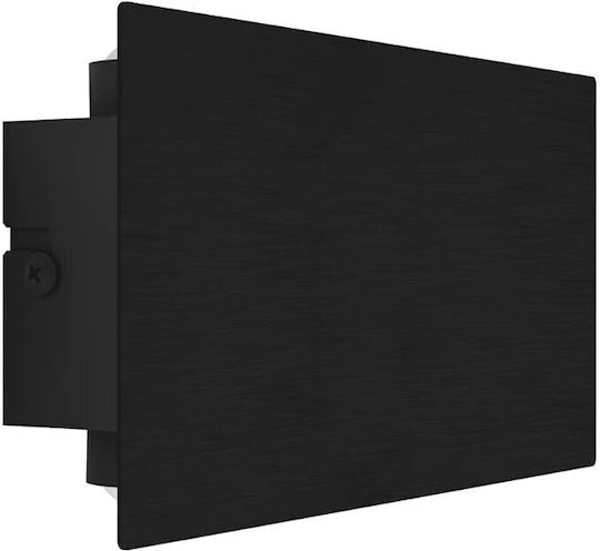 Eglo Lumină De perete LED Negru 4cm