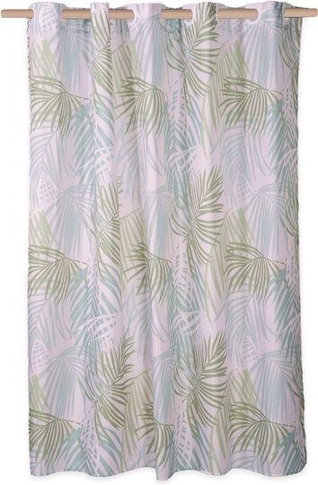 Nef-Nef Homeware Amazon Κουρτίνα Μπάνιου 180x200cm Πράσινο Nef-Nef Homeware Amazon Κουρτίνα Μπάνιου 180x200cm Πράσινο