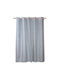 Nef-Nef Homeware Claris Shower Curtain 180x180cm Blue