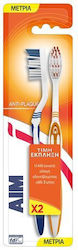 AIM Anti-Plaque Οδοντόβουρτσα Medium (Τυχαία Επ...