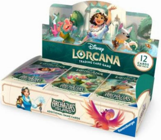 Ravensburger Lorcana Booster Pack Archazia's Island Booster Box 24 Packs Various Designs