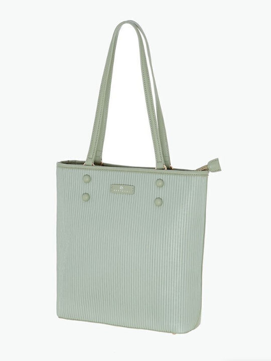 Bartuggi Leder Damentasche Schultertasche Grün