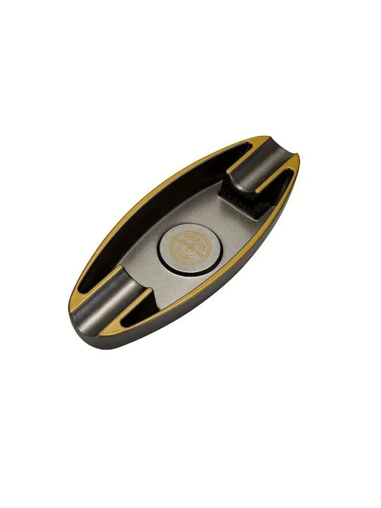 Scrumieră de lux din ceramică pentru trabucuri 20x8cm negru