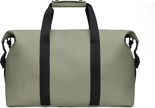 Rains Hilo Weekend Bag Sack Voyage 37lt Green made of Artificial Leather L52xW26xH27cm