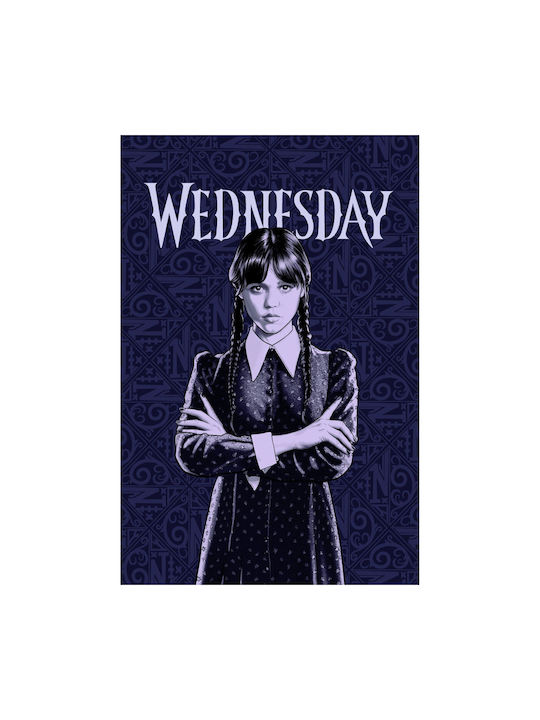Borea Κουβέρτα Fleece Wednesday Μωβ 100x150εκ.