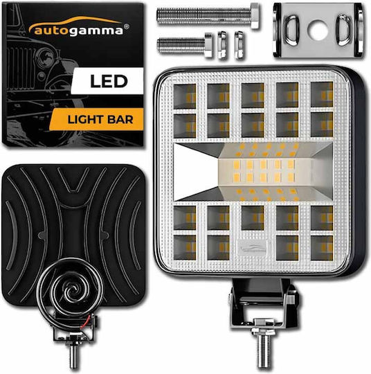 Προβολέας Εργασίας Τετράγωνος Mini 7-f 29 Led 9-40 Volt 90w 9000lm 6500k Lεdβαr-003 1 Τεμάχιο