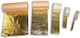 Borma Wachs Cdo66or11 Imitation Gold-silver Roll Metal Leaf Gilding Roll Gold "2.5" 1cm*50m