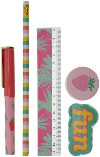 Set Școlar 5 Piese Plajă Y25x9.5x2cm