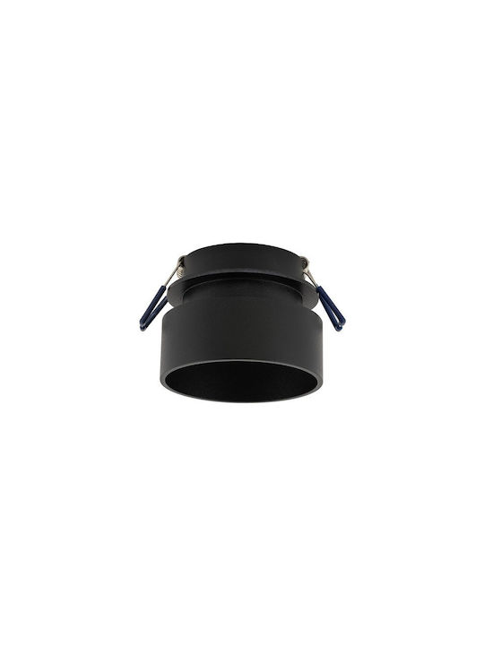 Nowodvorski Spot Încorporat Negru 8x8cm. 1buc