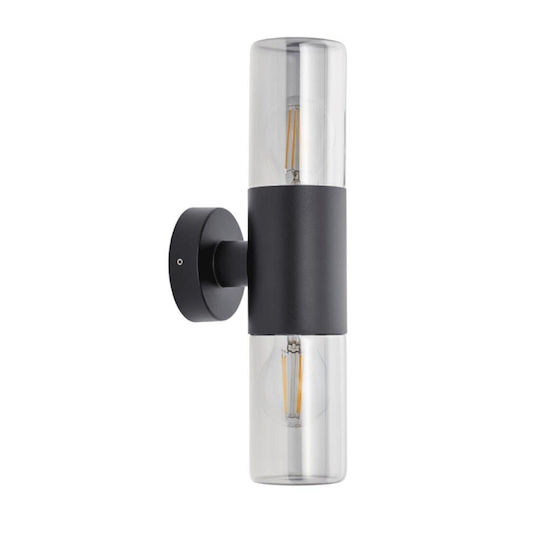Nowodvorski Wall-Mounted Outdoor Ceiling Light E27 IP44 Double Beam 9x13x33.5εκ.