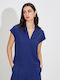 Damen Bluse Kurzärmelig RWA