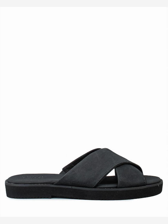 Toms Mae Crossover Leather Women's Flat Sandals...